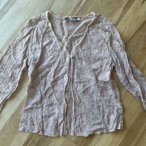 Johnny was embroidered blouse